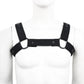 Love In Leather Mens Neoprene Bulldog Brace BRA017