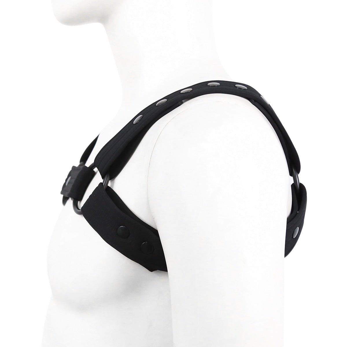 Love In Leather Mens Neoprene Bulldog Brace BRA017
