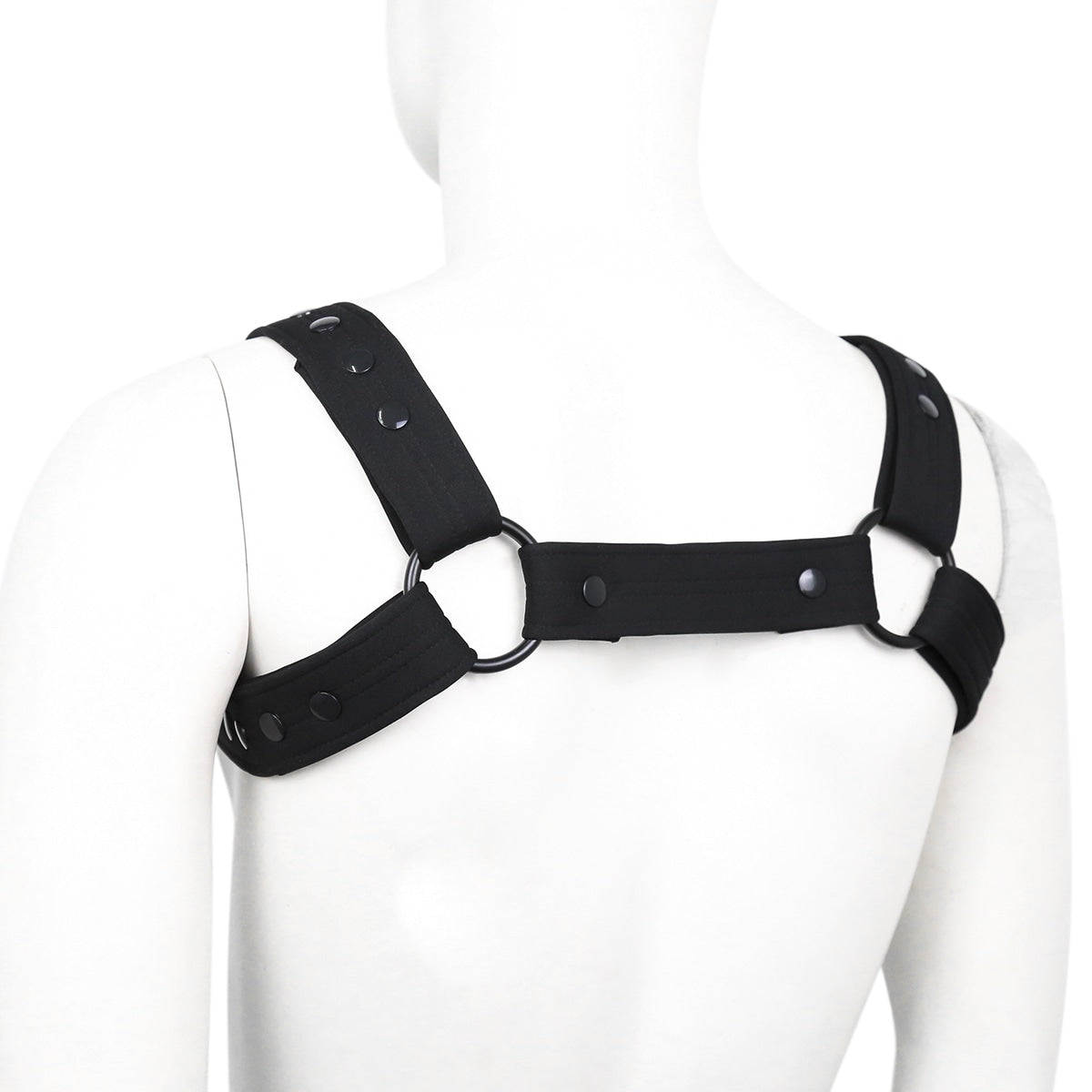 Love In Leather Mens Neoprene Bulldog Brace BRA017