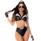 Mapale 4 Pc Sexy Police Costume Size S/M
