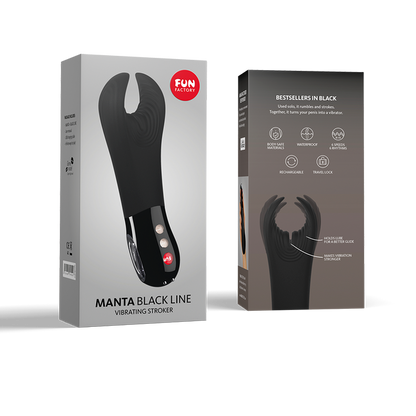 Fun Factory Manta Vibrating Stroker Couples Vibrator