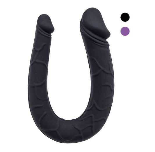 Seven Creations Silicone Double Mini Dong - MULTIPLE COLOURS