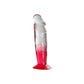 Excellent Power Two Tone 7" PVC Dong in Clear/Red (Without Balls)