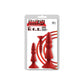Excellent Power Back Up 3 in 1 Tiered Kit - Butt Plug Set - Red