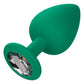 Calexotics Cheeky Anal Plugs 3 Pack - Green