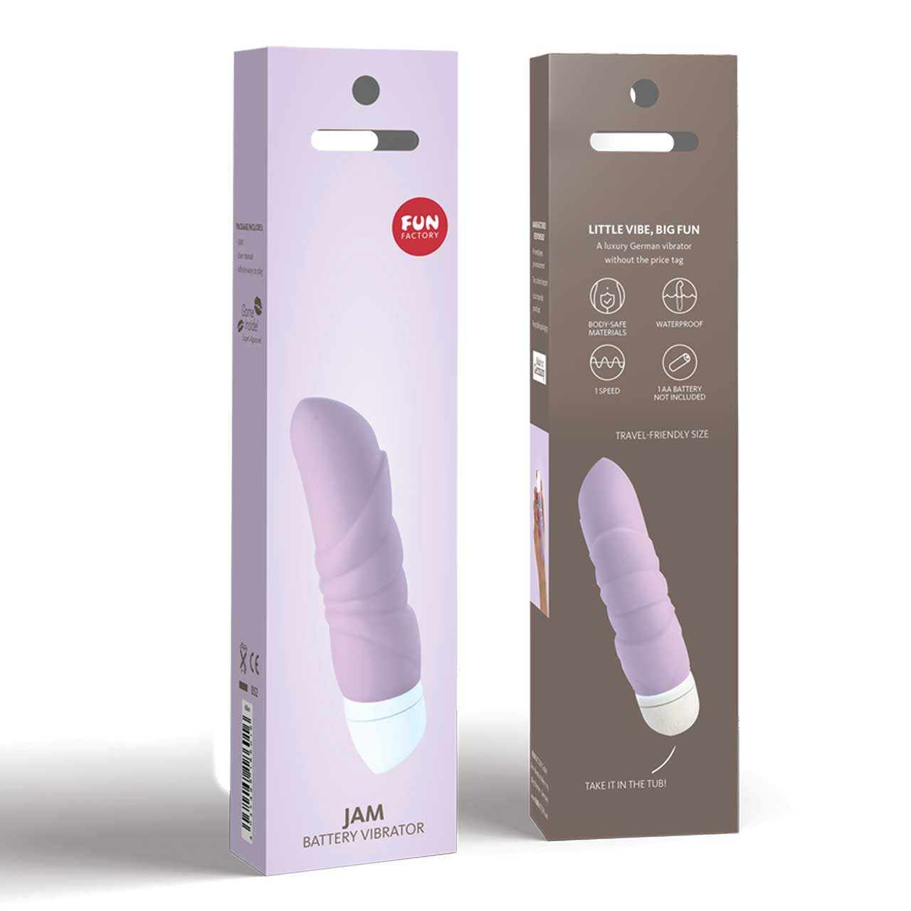 Fun Factory Jam Battery Vibrator Pastel Lilac