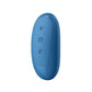 Luv Inc Ws38: Wavy Strap On Luv Vibe with Remote - Blue