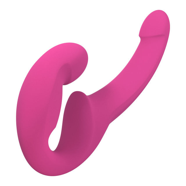 Fun Factory Share Lite - Strapless Strap-On - Posable Double Dildo