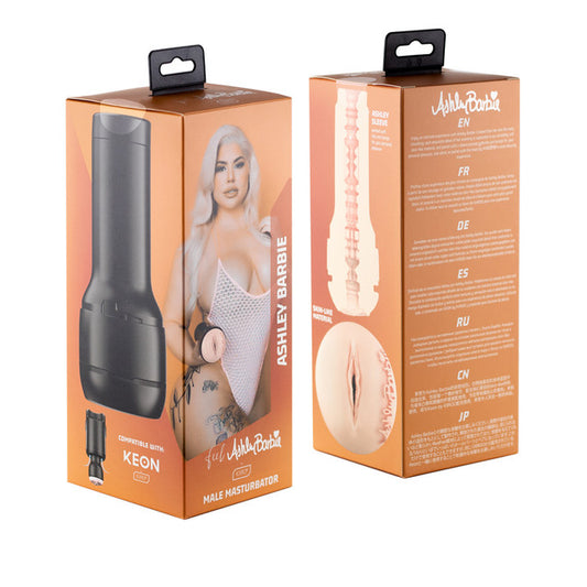 Kiiroo Stars Collection Ashley Barbie Stroker - Compatible with Keon