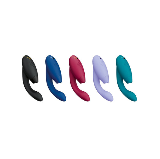Womanizer DUO 2 - Pleasure Air Clitoral Stimulator + G-Spot Vibrator
