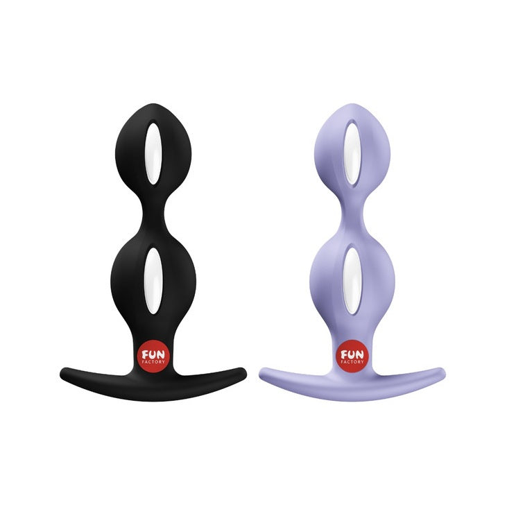 Fun Factory B Balls Duo - Weighted Butt Plug - MULTIPLE COLOURS