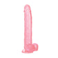 CalExotics Size Queen 6" 8" 10" 12" Purple/Pink/Blue Dildo