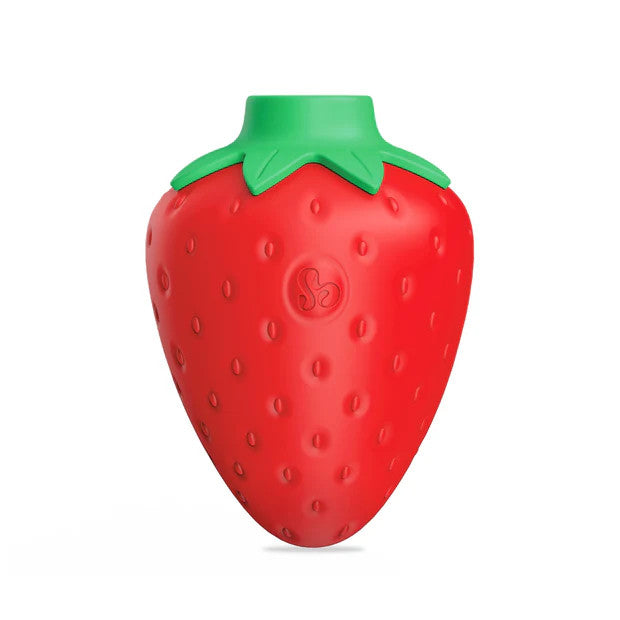 So Divine 'Strawgasm' Strawberry Clitoral Suction Stimulator