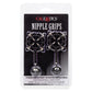 Calexotics Nipple Grips Power Grip 4-Point Weighted Nipple Press