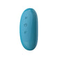 Luv Inc Pointy Ring Luv Vibrating Plug w Remote - Metallic Blue