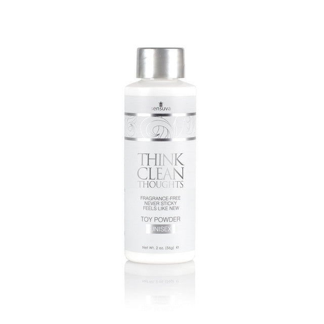 Sensuva Think Clean Thoughts Toy Powder 2oz/56g