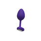 Luv Inc Luv Vibrating Plug Purple Size S/M/L