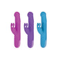 Excellent Power Trio Thruster 3 In 1 Silicone Rotating Beads Thrusting Rabbit Vibrator