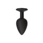 BMS Roses Til’ Dawn – Silicone Anal Plug - Large - Black