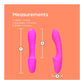 So Divine Pash Ribbed Vibrator Pink