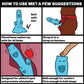 Cute Little Fuckers Trinity Vibrating Dildo Teal