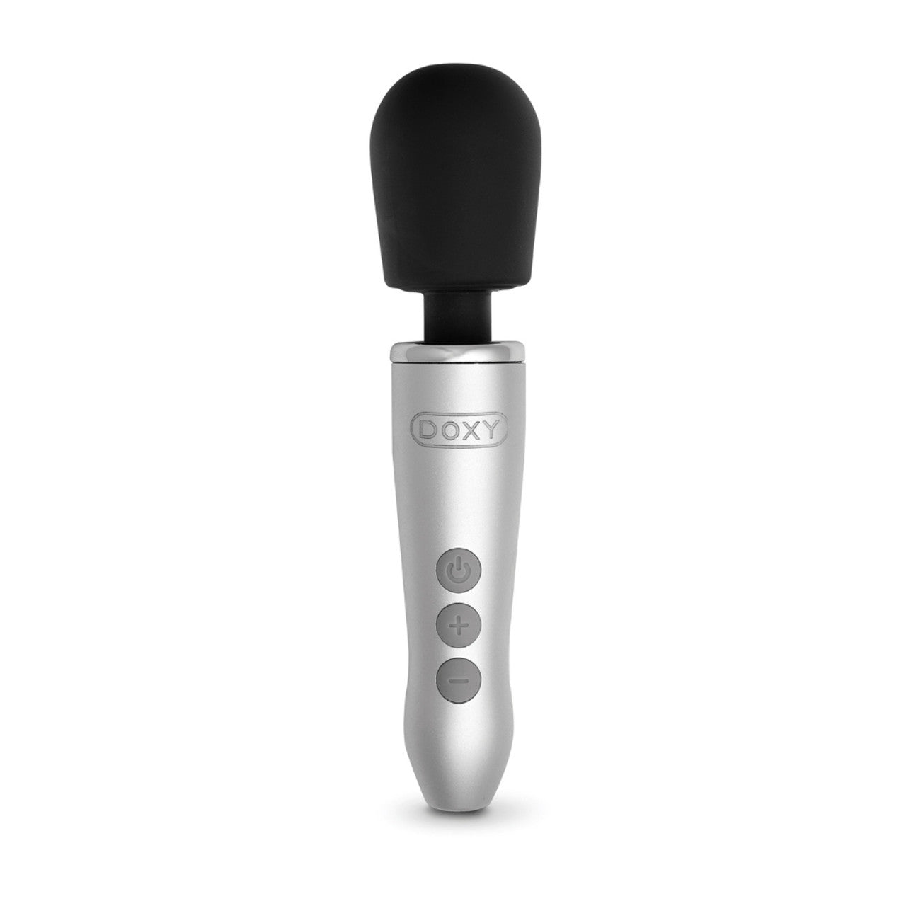 Doxy Go Massage Wand Massager Brushed Metal
