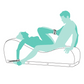 Liberator Esse Chaise Black Label - Kama Sutra Lounge with 12 Bondage D-Rings