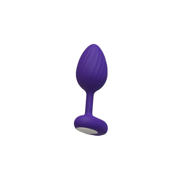 Luv Inc Luv Vibrating Plug Purple Size S/M/L