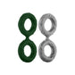 Shaft Model D Flexskin Liquid Silicone Double C-Ring Cock Ring Size 3