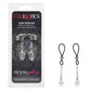 Calexotics Nipple Play Non-Piercing Nipple Jewelry Crystal Teardrop