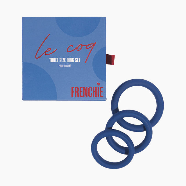 Frenchie Le Coq Three Size Cock Ring Set