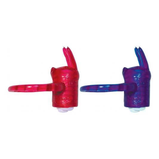 Hott Products | Horny Honey Vibro Ring Bunny - Cock Ring Couples Vibrator