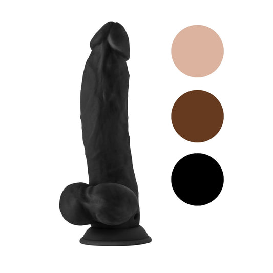Shaft MODEL N 8.5" Liquide Silicone Dong w/Balls
