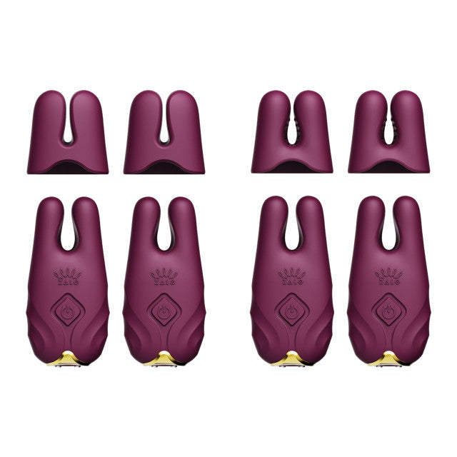 ZALO Nave Vibrating Nipple Clamps (App)