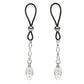 Calexotics Nipple Play Non-Piercing Nipple Jewelry Crystal Teardrop