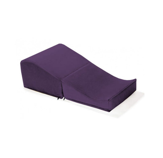 Liberator Flip Ramp Plum - Stylish Contoured Sex Pillow Positioner
