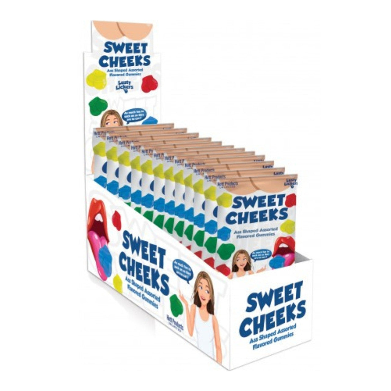 Hott Products | Shaped Gummies 12's - Dick Heads or Sweet Cheeks