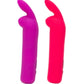 Love Honey Rechargeable Silicone Rabbit Ears Bullet Vibrator