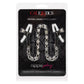 Calexotics Nipple Play Crystal Chain Nipple Clamps