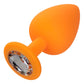 Calexotics Cheeky Anal Plugs 3 Pack - Orange