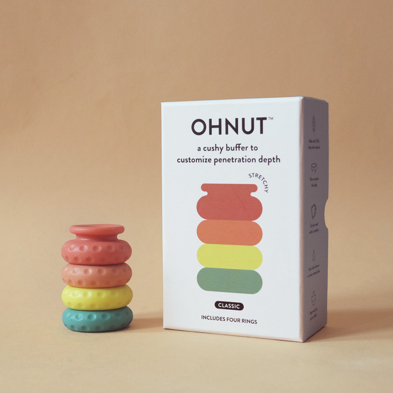 Ohnut Classic Rainbow Ohnut - Penetration Control