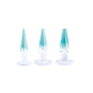 Excellent Power Glitzy Trainer 3 in 1 PVC Anal Plug Kit 4.5" - Transparent