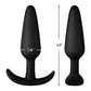 Forto F-31: 100% Silicone Anal Plug