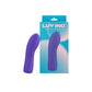 Luv Inc Cb42: Curved Luv Bullet Vibrator - Purple