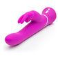 Love Honey Happy Rabbit Curve Thrusting Rabbit Vibrator Purple