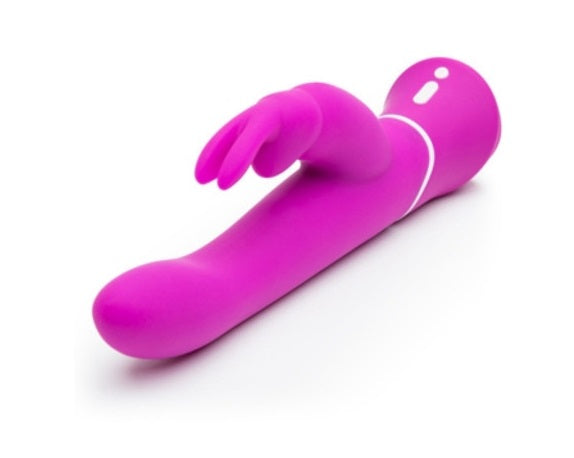 Love Honey Happy Rabbit Curve Thrusting Rabbit Vibrator Purple
