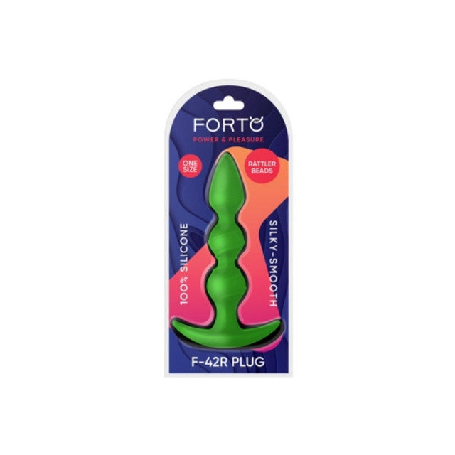 Forto F-42R: Rattler Spiral Beads Butt Plug