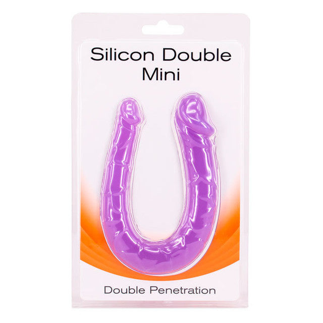 Seven Creations Silicone Double Mini Dong - MULTIPLE COLOURS