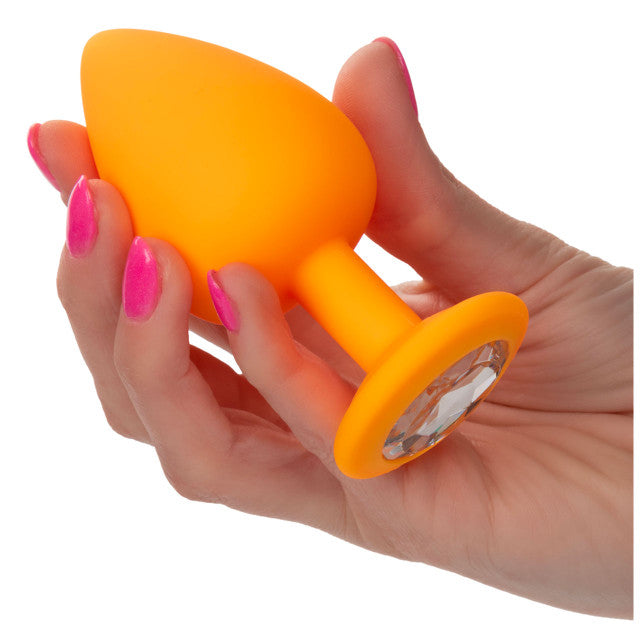 Calexotics Cheeky Anal Plugs 3 Pack - Orange