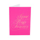 Kama Sutra Naughty Notes Greeting Card with 3x3ml Kama Sutra Packets